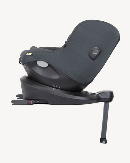 Joie i-Spin 360 Baby Car Seat-Convertible-(Front & Rear Facing)-6 Positions Recline-360 Degrees Rotation-2 Years Warranty-For 0 to 4Y (Upto 19 Kg)-Moonlight