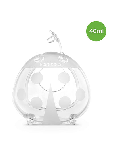 Haakaa Ladybug Silicone Breast Milk Collector-100% Medical Grade Silicone-One-piece Design with No Joints-40ml