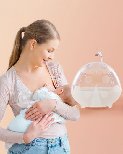 Haakaa Ladybug Silicone Breast Milk Collector-100% Medical Grade Silicone-One-piece Design with No Joints-75ml