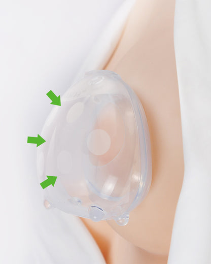 Haakaa Ladybug Silicone Breast Milk Collector-100% Medical Grade Silicone-One-piece Design with No Joints-75ml