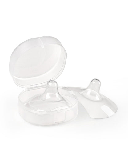 Haakaa Nipple Shields-Ultra Thin & Super Soft Silicone-100% Food-Grade Silicone-Pack of 2-For Breastfeeding Moms