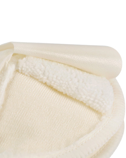 Haakaa All Day Reusable Nursing Pads With Washing Bag-Contoured Cone Shape-Made with Soft Bamboo & Absorbent Microfibre-Grey & White-Pack of 8