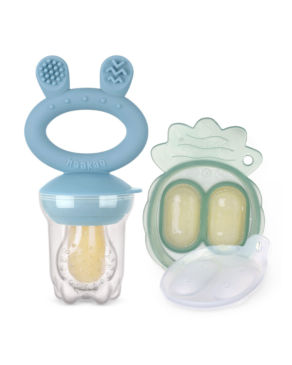 Sky Blue & Pea Green