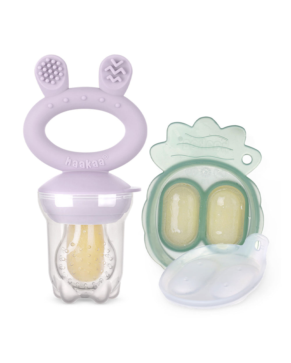 Lavender & Pea Green
