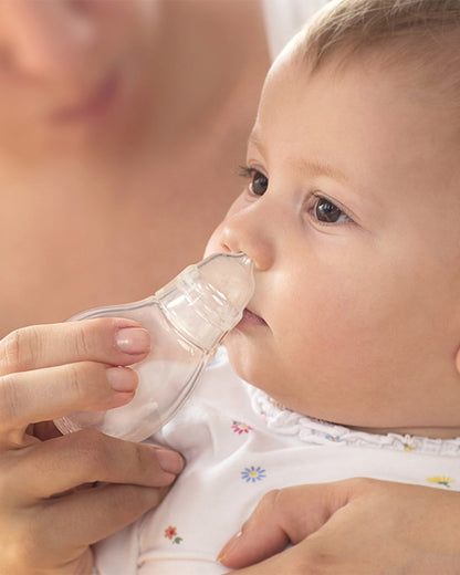 Haakaa Easy Squeezy Silicone Bulb Syringe-Baby Nose Cleaner-Two-piece Design for Easy Use-For Newborn