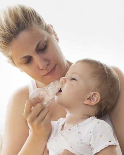 Haakaa Easy Squeezy Silicone Bulb Syringe-Baby Nose Cleaner-Two-piece Design for Easy Use-For Newborn