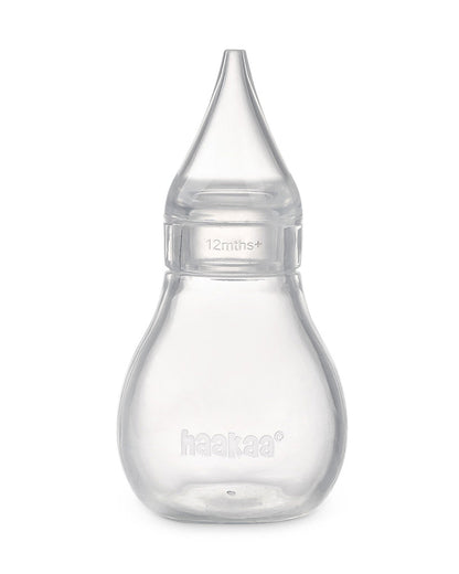 Haakaa Easy Squeezy Silicone Bulb Syringe-Baby Nose Cleaner-Two-piece Design for Easy Use-For Newborn