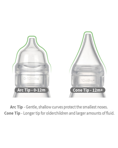 Haakaa Easy Squeezy Silicone Bulb Syringe-Baby Nose Cleaner-Two-piece Design for Easy Use-For Newborn
