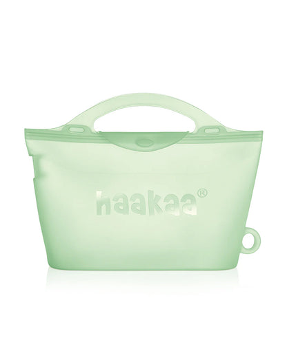 Haakaa Multipurpose Steamer & Steriliser Bag-Sealing Strip & Buckles to Reduce the Spill Risks-With Measurement Markings-1250ml