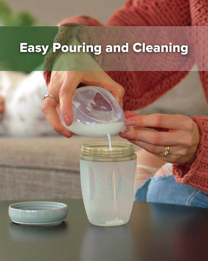 Haakaa On-The-Go Express & Collect Travel Pack-Silicone Breast Pump & Feeding Set-Dishwasher & Freezer Safe-Pack of 4