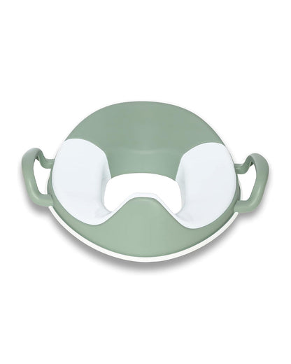 My Carry Potty Sage Green My Little Potty Seat with Step Stool-15M+