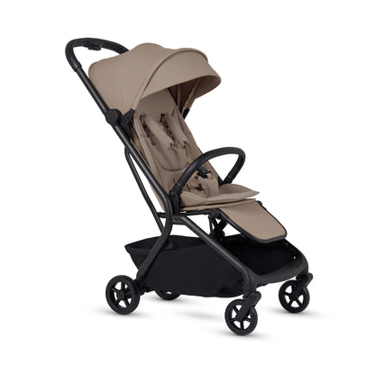 Silver Cross Nia-World's First & Only Cabin Approved Stroller & Carry Cot Travel System-Champagne