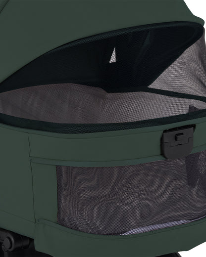 Silver Cross Nia-World's First & Only Cabin Approved Stroller & Carry Cot Travel System-Conifer