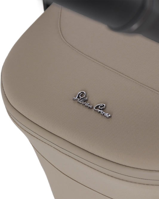 Silver Cross Nia-World's First & Only Cabin Approved Stroller & Carry Cot Travel System-Champagne