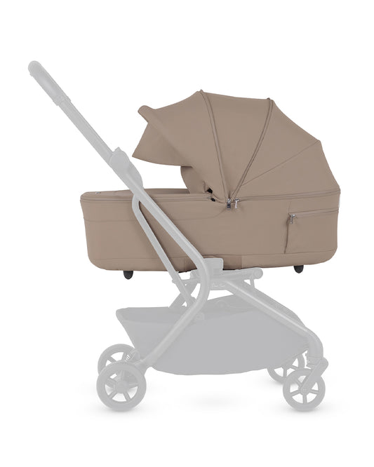 Silver Cross Nia-World's First & Only Cabin Approved Stroller & Carry Cot Travel System-Champagne
