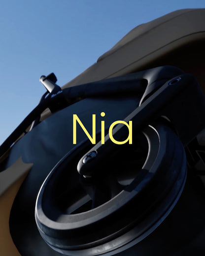 Silver Cross Nia-World's First & Only Cabin Approved Carry Cot (When Attached To Stroller)-Folds With the Stroller-No Adapters Required-Extendable & UPF 50+ Canopy-For 0 to 6M (Upto 9 kg)-Champagne