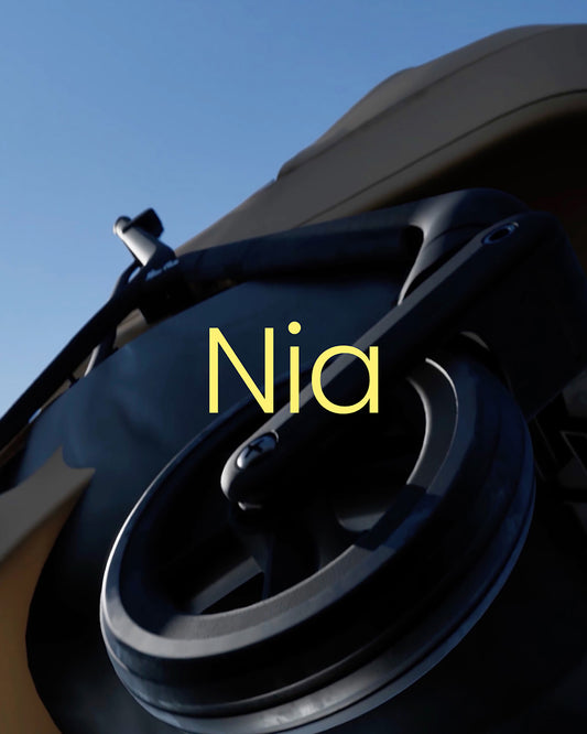 Silver Cross Nia-World's First & Only Cabin Approved Carry Cot (When Attached To Stroller)-Folds With the Stroller-No Adapters Required-Extendable & UPF 50+ Canopy-For 0 to 6M (Upto 9 kg)-Champagne