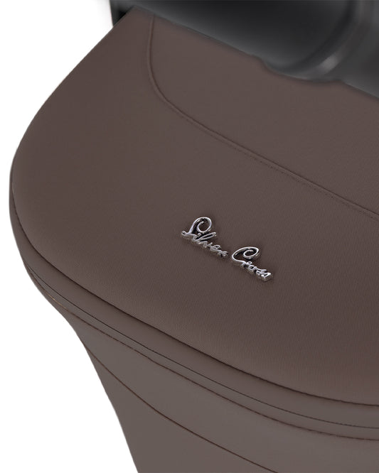 Silver Cross Nia-World's First & Only Cabin Approved Stroller & Carry Cot Travel System-Chocolate