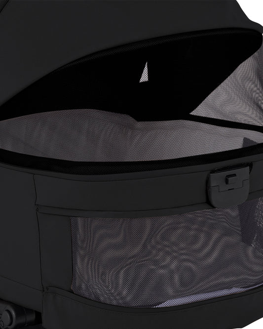 Silver Cross Nia-World's First & Only Cabin Approved Stroller & Carry Cot Travel System-Onyx