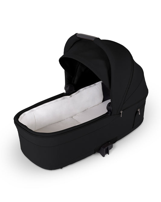 Silver Cross Nia-World's First & Only Cabin Approved Stroller & Carry Cot Travel System-Onyx