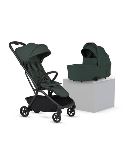 Silver Cross Nia-World's First & Only Cabin Approved Stroller & Carry Cot Travel System-Conifer