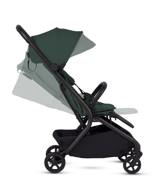 Silver Cross Nia-World's First & Only Cabin Approved Stroller & Carry Cot Travel System-Conifer