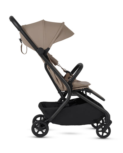 Silver Cross Nia-World's First & Only Cabin Approved Stroller & Carry Cot Travel System-Champagne