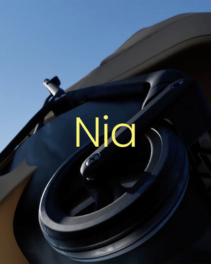 Silver Cross Nia-World's First & Only Cabin Approved Stroller & Carry Cot Travel System-Chocolate