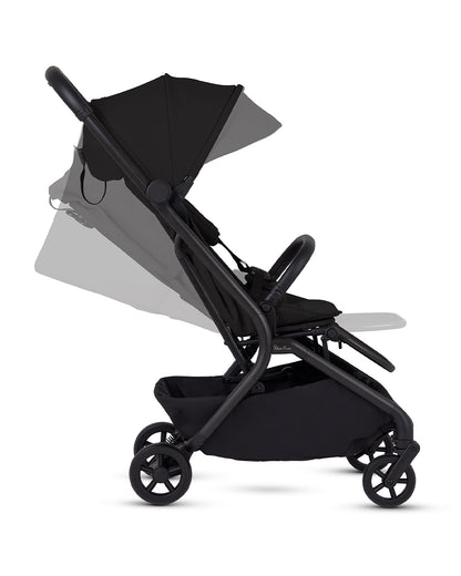 Silver Cross Nia-World's First & Only Cabin Approved Stroller & Carry Cot Travel System-Onyx