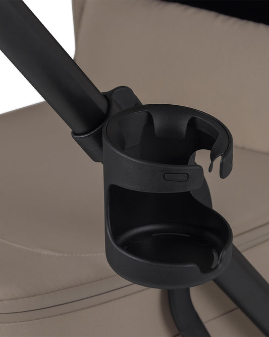 Silver Cross Nia Cup Holder-Attach to Stroller Frame-2 Years Warranty-Black