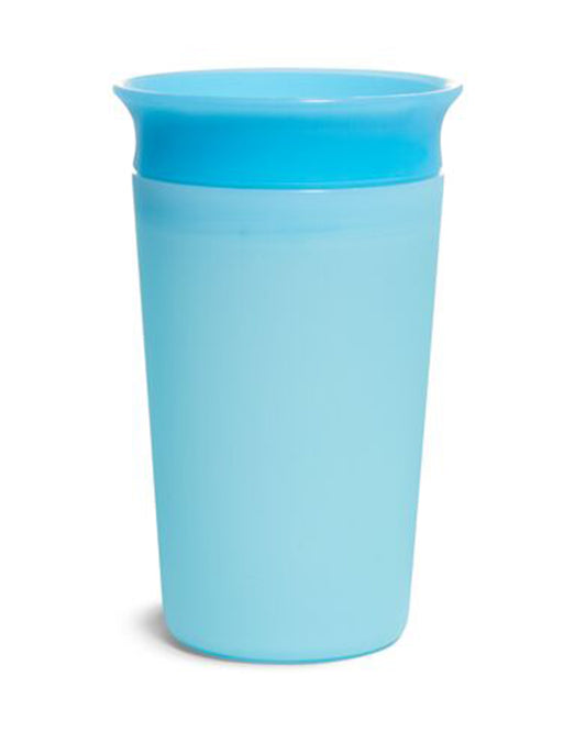 Munchkin Miracle 360 Degree Color Changing Cup-Blue-Auto Flow Stop-For Infants