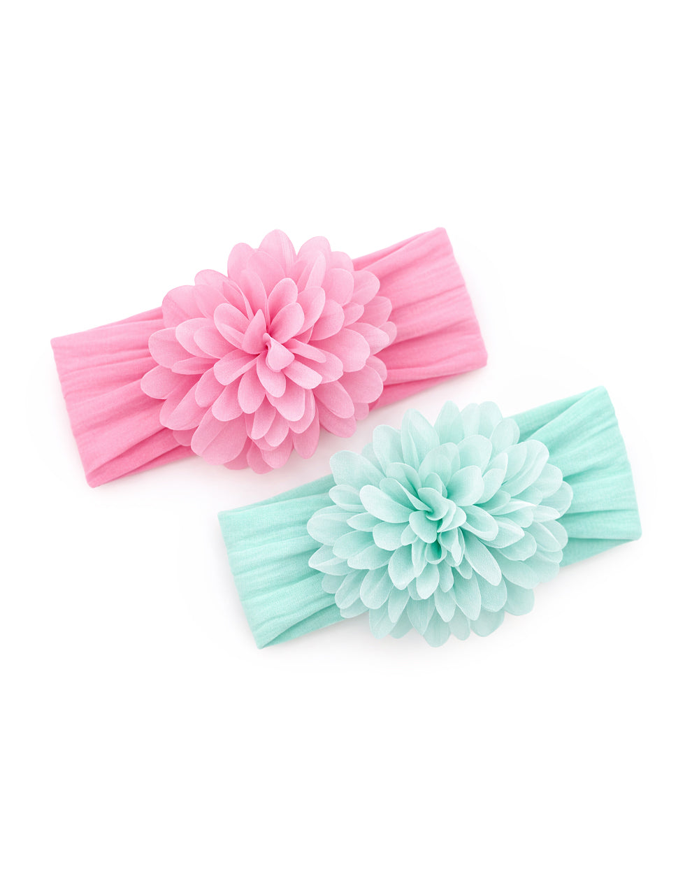 Pink and Light blue