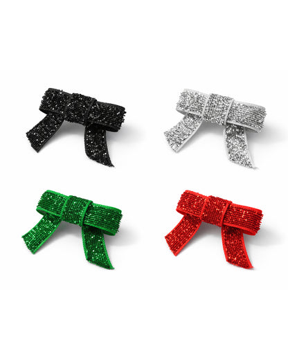 Baby Doe Multicolor Hair Clips-Solid-Net-Pack of 5-For Infants