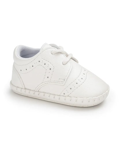 Baby Doe White Slip On Shoes-For Infants