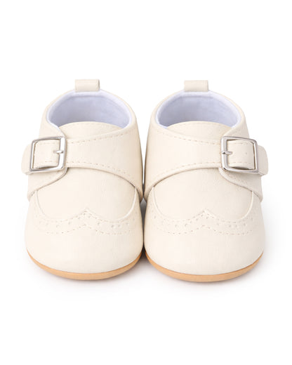 Baby Doe Cream Slip On Loafers-For Infants