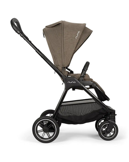Nuna TRIV Next Baby Stroller-With Cup Holder-One Hand Fold-Includes Rain Cover & Post Adaptors-2 Years Warranty-Pram for 0 to 4Y (Upto 22Kg)-Pistachio