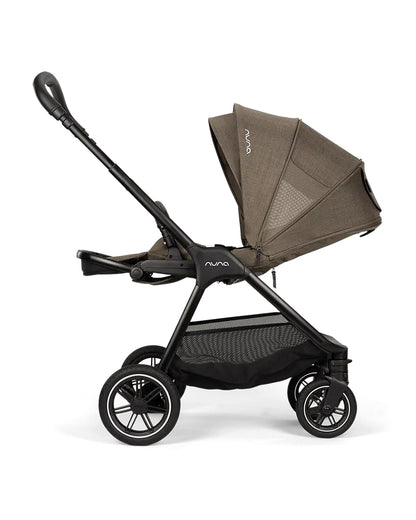 Nuna TRIV Next Baby Stroller-With Cup Holder-One Hand Fold-Includes Rain Cover & Post Adaptors-2 Years Warranty-Pram for 0 to 4Y (Upto 22Kg)-Pistachio