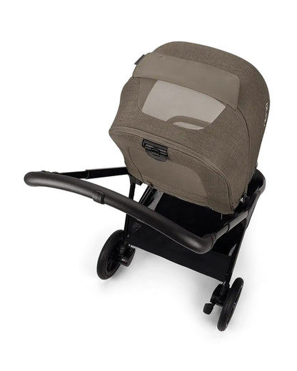 Nuna TRIV Next Baby Stroller-With Cup Holder-One Hand Fold-Includes Rain Cover & Post Adaptors-2 Years Warranty-Pram for 0 to 4Y (Upto 22Kg)-Pistachio