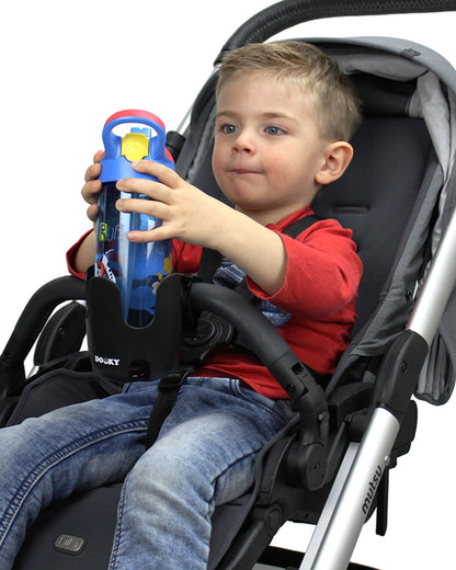 Dooky Universal Stroller Cup Holder-Easy To Attach-Adjustable Velcro Strap
