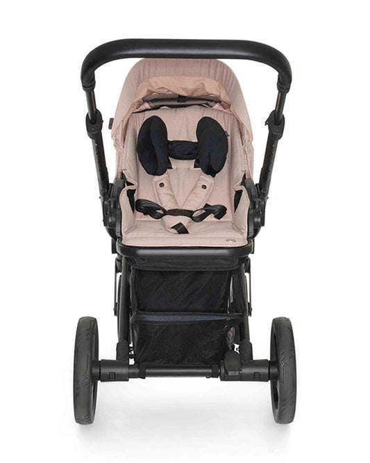 Dooky Stroller Pillow-Provides Optimal Head & Neck Support-Soft & Breathable Material-Anti Slip Bottom Keeps It Securely In Place-For 6 to 24M-Black