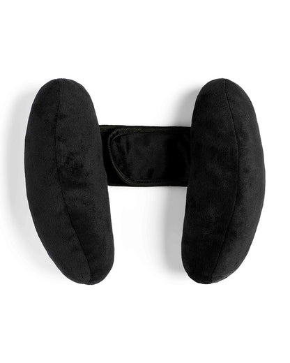 Dooky Stroller Pillow-Provides Optimal Head & Neck Support-Soft & Breathable Material-Anti Slip Bottom Keeps It Securely In Place-For 6 to 24M-Black