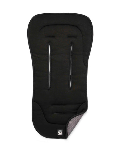 Dooky Stroller Seat Liner-Suitable For Strollers & Car Seats-Regulates Temperature (Cool In Summer & Warm In Winter)-Anti Slip Bottom Keeps It Securely In Place-Black