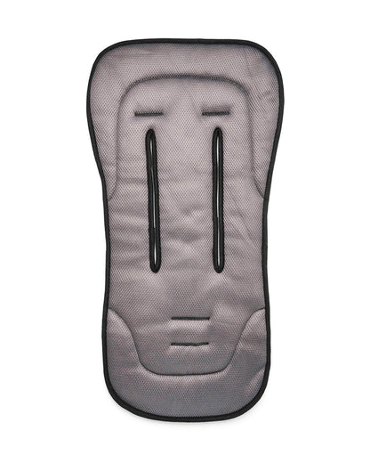 Dooky Stroller Seat Liner-Suitable For Strollers & Car Seats-Regulates Temperature (Cool In Summer & Warm In Winter)-Anti Slip Bottom Keeps It Securely In Place-Black