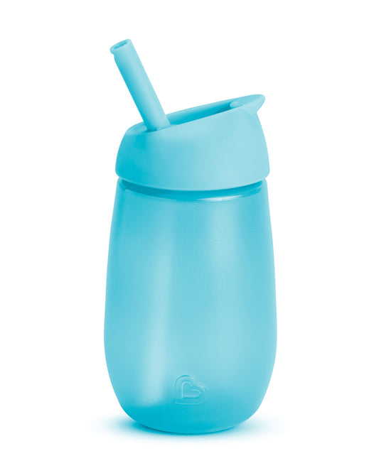 Munchkin Simple Clean Straw Sipper-Spill Proof-Blue