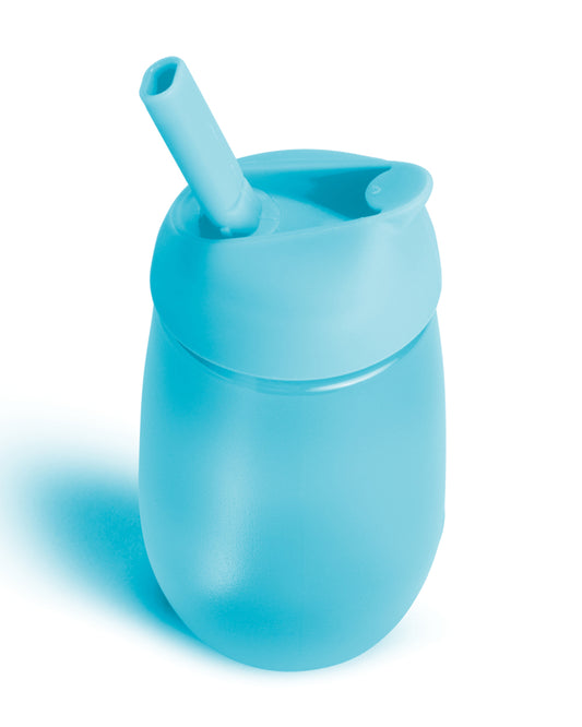 Munchkin Simple Clean Straw Sipper-Spill Proof-Blue