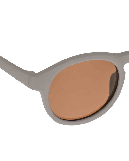 Dooky Aruba Taupe Sunglasses-UV 400 Protection & Polarized Lens-Detachable Strap-For Infants