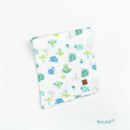 BeeLittle Nursing Cover-Cheeky Monkey-Lightweight & Breathable with Adjustable Strap-Organic Cotton-For Nursing