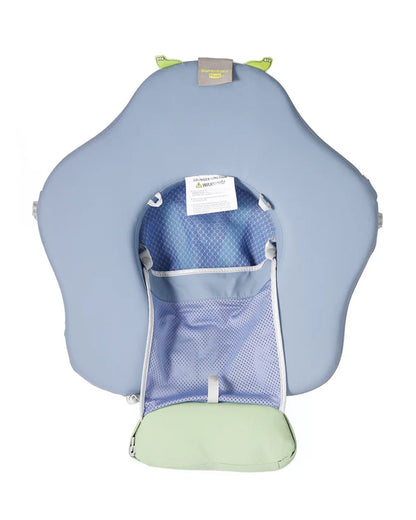 Mambobaby Chest Float Swimming Tube-Air Free Foam Design with 5 Point Safety Harness & 3 Swim Modes, UPF 50+ Detachable 3D Canopy-Upto 18 kg Baby Weight-T-Rex Cuddle-Green