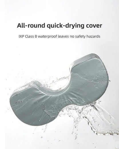 Mambobaby Swimming Waist Float-Air Free Foam Design with Crotch Strap & Double Lock Mechanism-Upto 18 kg Baby Weight-Bear-Brown