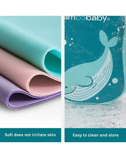 Mambobaby Swimming Armbands-Air Free Foam Design with Safety Lock Buckle & 3 Swim Modes-For 3 to 8Y-Whale-Green